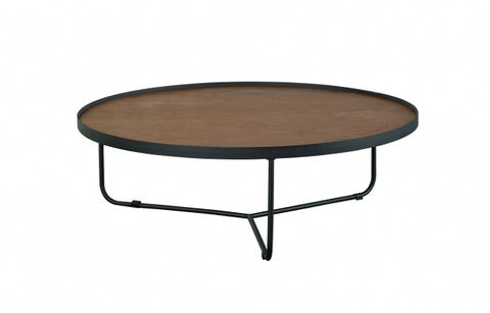 Modern Match 35" Round Coffee Table