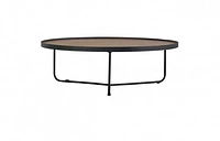 Modern Match 35" Round Coffee Table