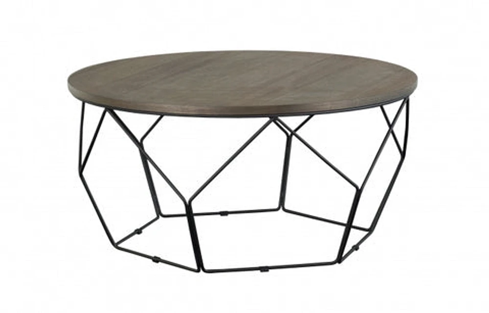 Modern Match 31.5" Round Coffee Table