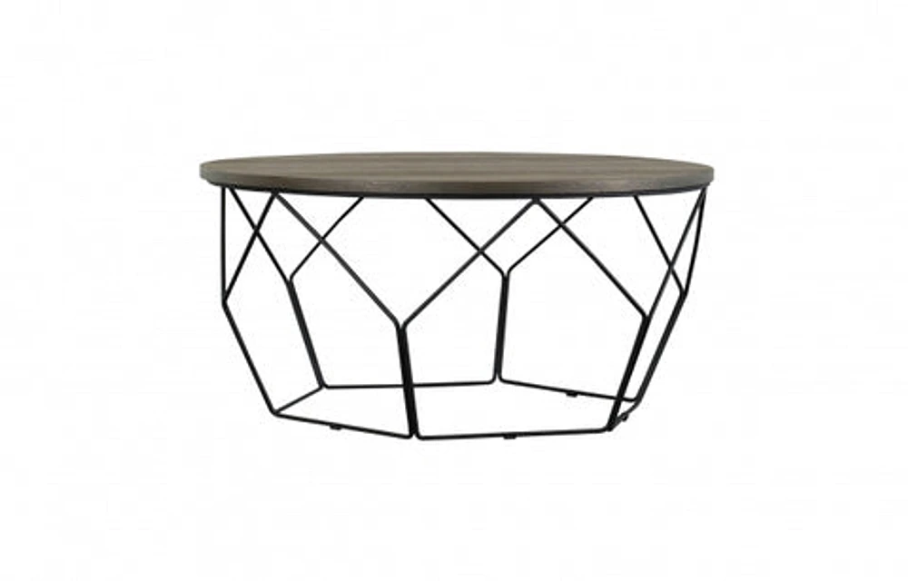 Modern Match 31.5" Round Coffee Table