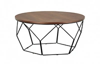 Modern Match 31.5" Round Coffee Table