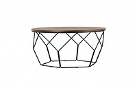 Modern Match 31.5" Round Coffee Table