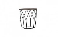 Modern Match 18" Round End Table