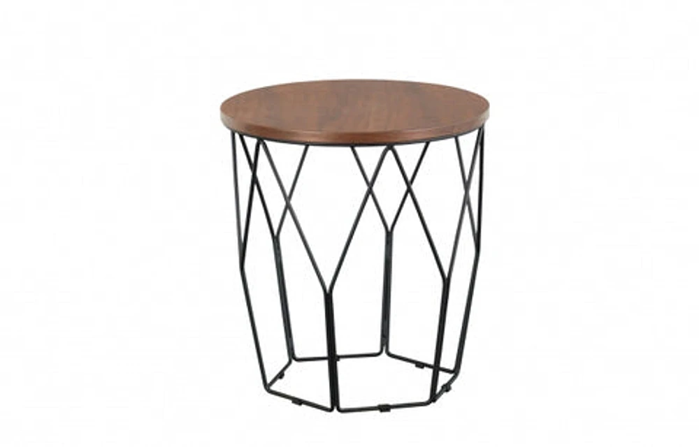 Modern Match 18" Round End Table