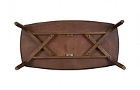 Rocca 47" Coffee Table -Walnut