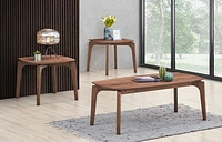 Rocca 24" End Table -Walnut