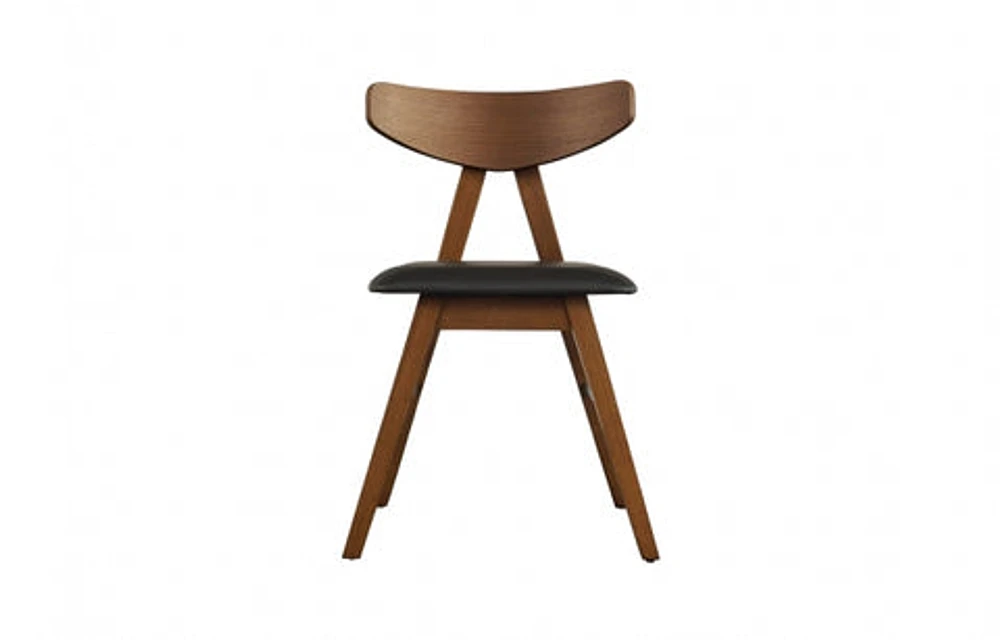 Rocca A-Frame Side Chair -Walnut