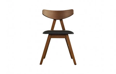 Rocca A-Frame Side Chair -Walnut