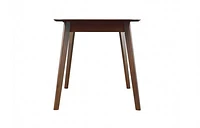 Rocca 59" Leg Table -Walnut