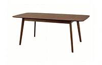 Rocca 75" Leg Table -Walnut