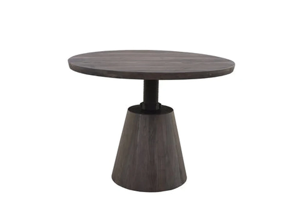 Bronx Crank Dining Table - Vinegar Matte