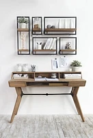 D-Bodhi Metal Frame Wall Box- Natural