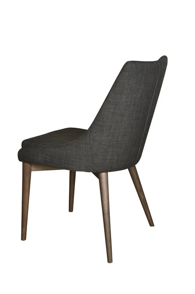 Fritz Side Dining Chair - Dark Grey