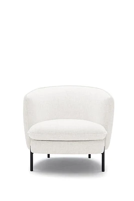 Enhance Elegance & Comfort: Dorby Accent Chair - Ivory