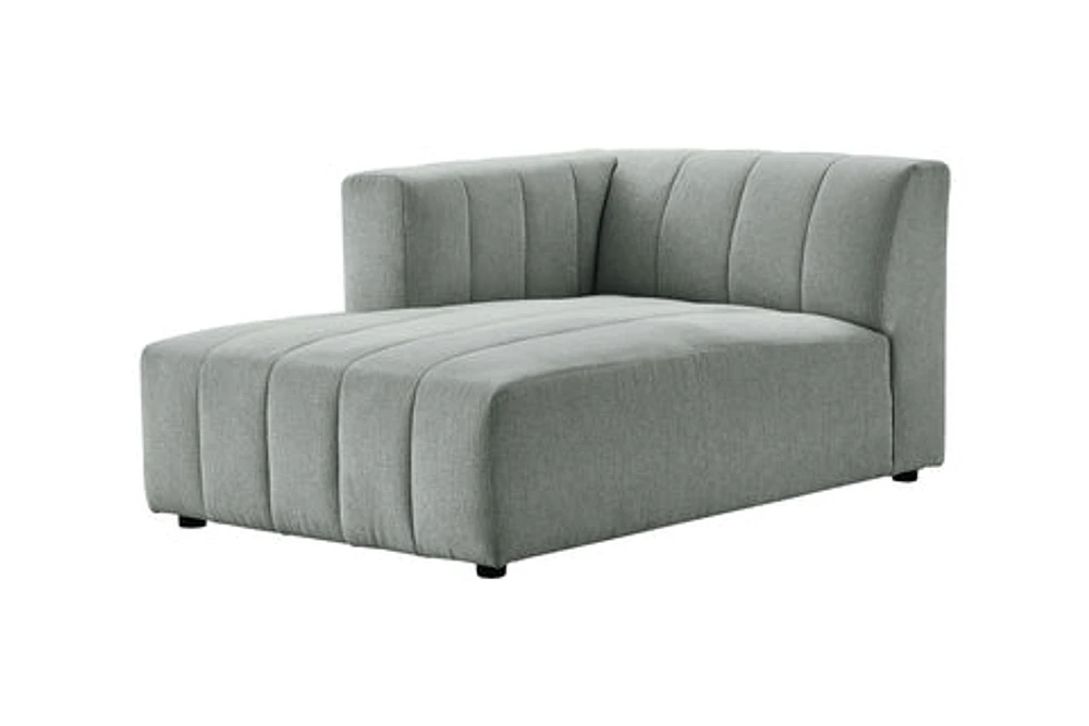 Lauriston 3 Pc Sectional Set Left Chaise - Grey