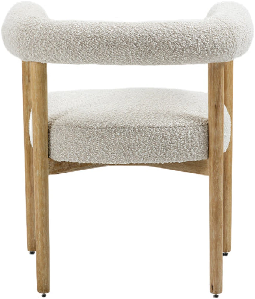 CIRCULETTE DINING CHAIR- CREAM