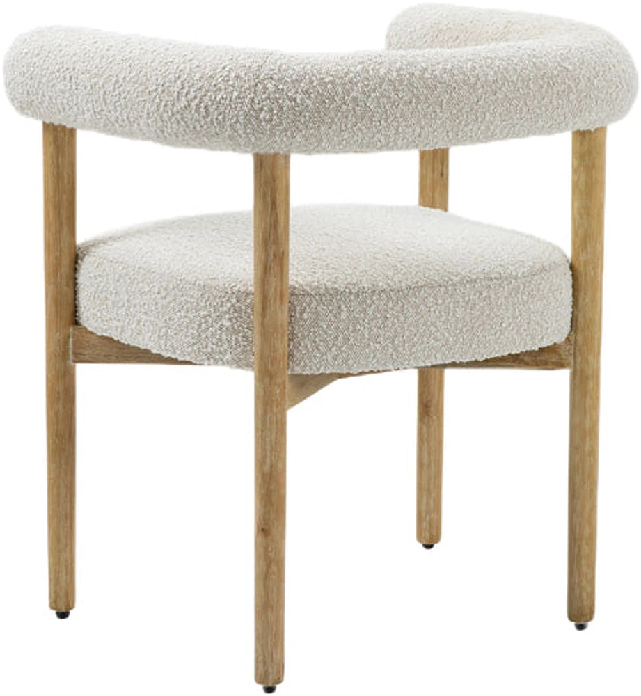 CIRCULETTE DINING CHAIR- CREAM