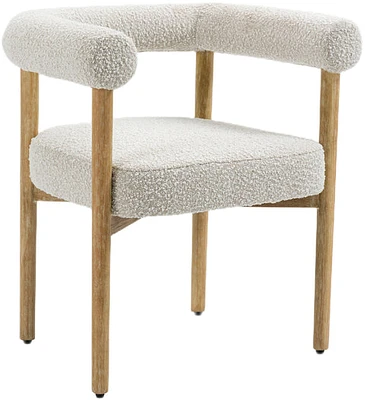 CIRCULETTE DINING CHAIR- CREAM