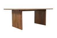 Burke Solid Wood Slab Dining Table