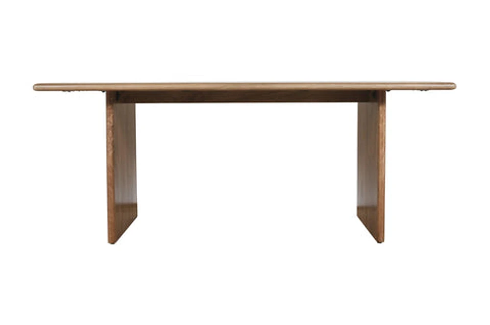 Burke Solid Wood Slab Dining Table