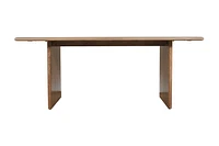 Burke Solid Wood Slab Dining Table