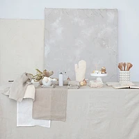 Stonewashed Linen Table Runner