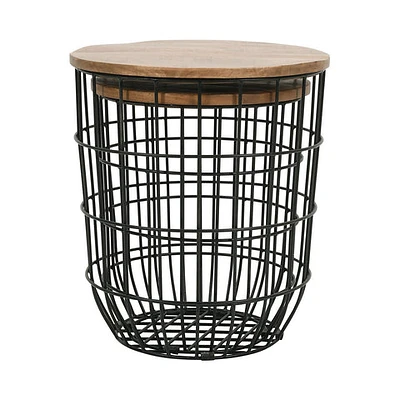 Rondo Nesting End Table - Black