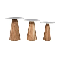 Nolan Table Set 3pc - Natural