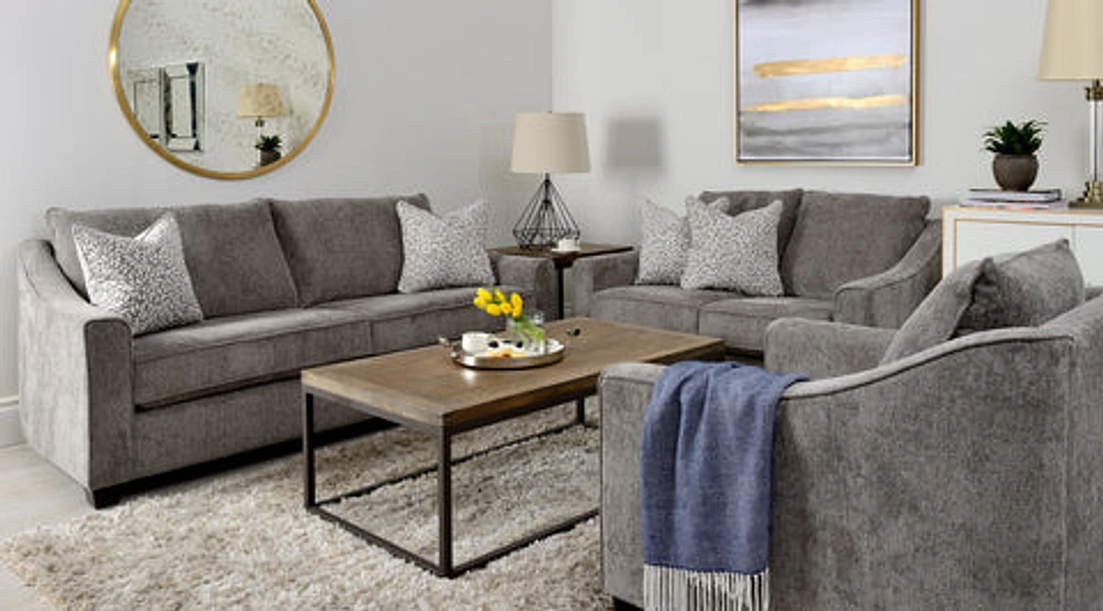 FLOOR MODEL St Vincent Loveseat - St Vincent - Made In Canada