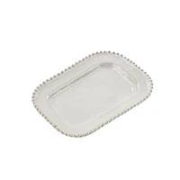 Hobnail Rectangular Plate - Small