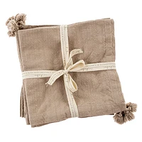 Tassel Napkin, Fawn