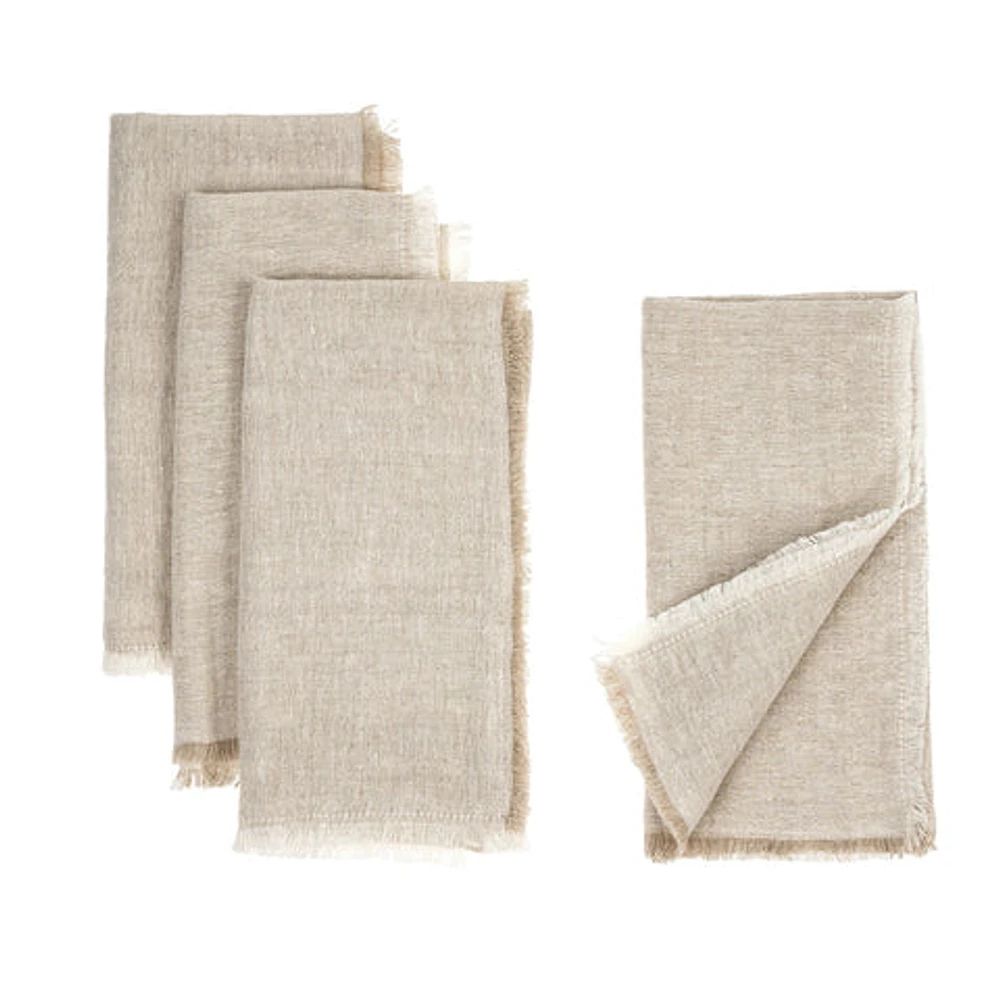 Belgian Linen Napkins Chambray - SET OF 4