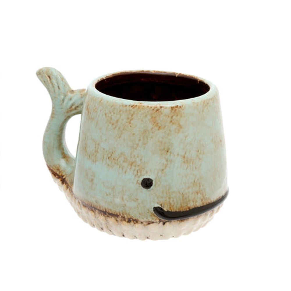 Whale Mug - Aqua