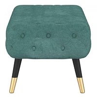 FLOOR MODEL Meryl Bench in Aqua