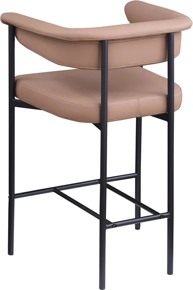 KOPLE COUNTER STOOL- TAN