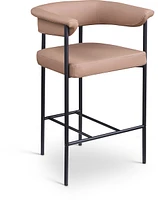 KOPLE COUNTER STOOL- TAN