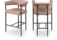 KOPLE COUNTER STOOL- TAN