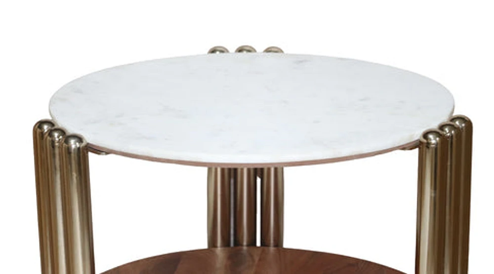 KAMBRY COFFE TABLE WITH MARBLE TOP