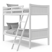 TWIN BUNK BED - WHITE