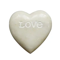 Soapstone Heart with Engraved "Love"