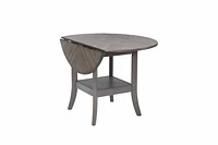 Mindy Veneer Drop Leaf Leg Dining Table