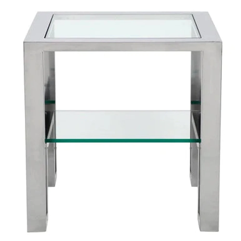 FLOOR MODEL Duplicity end table