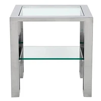 FLOOR MODEL Duplicity end table