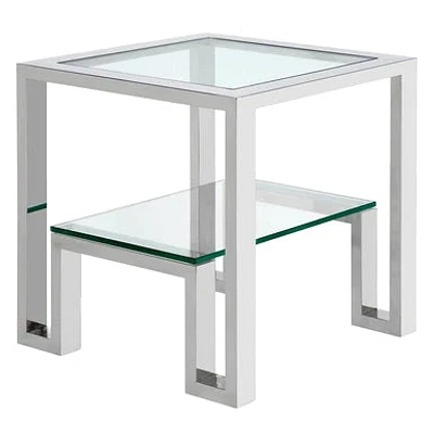 FLOOR MODEL Duplicity end table