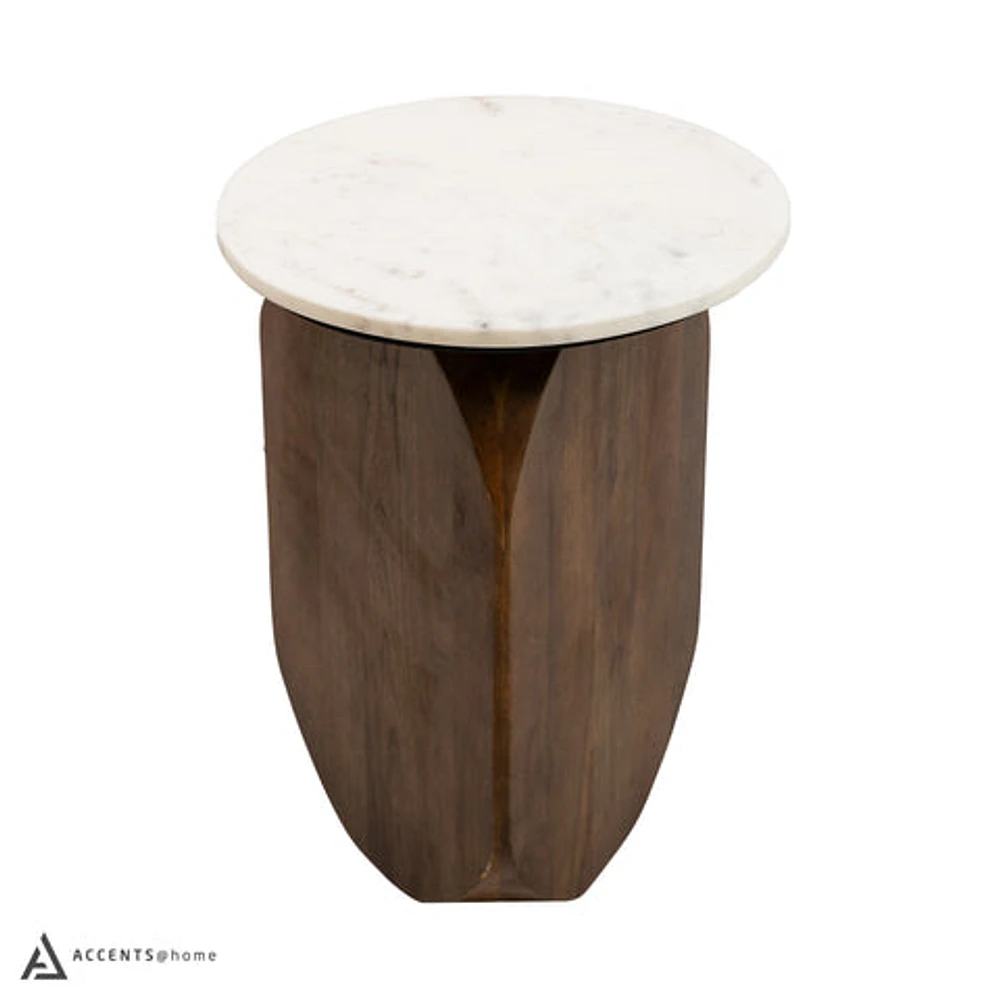 ARITIS SIDE TABLE WITH MARBLE TOP