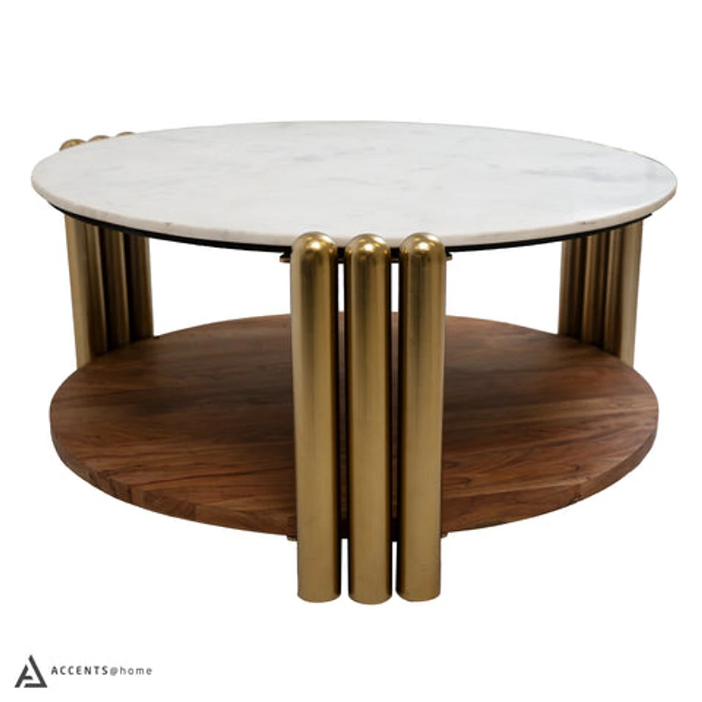 KAMBRY COFFE TABLE WITH MARBLE TOP