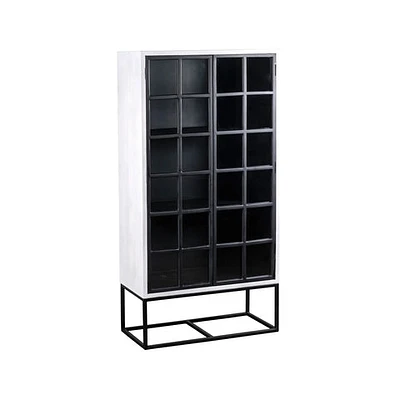 Caged Tall Cabinet