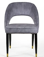 Lorena Mid Century Velvet Dining Chair