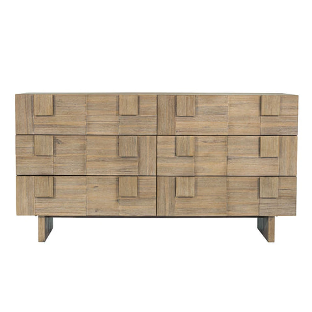 ATLANTIS 6 DRAWER DRESSER