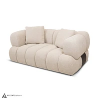 Adonis Loveseat w/2 Pillows - Camel